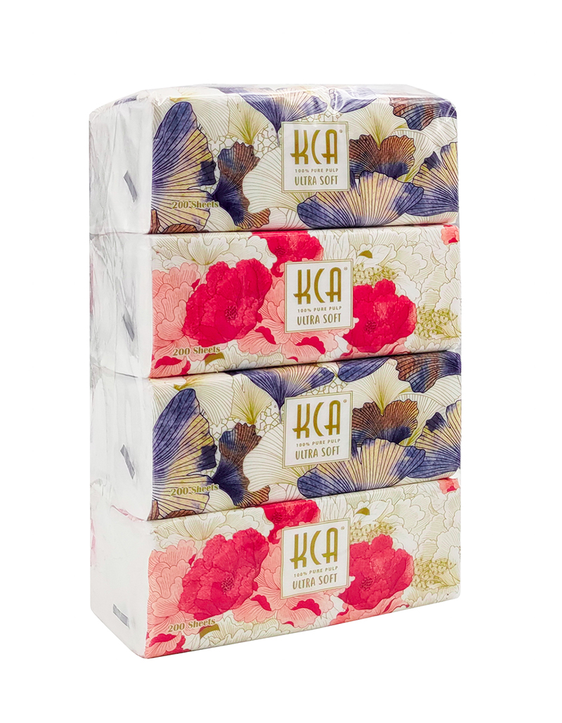 KCA Soft Travel Pack <br/>12 Bundles x 4 Packs x 200 Sheets